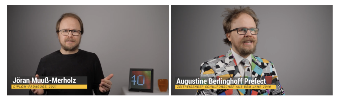 Augustine Berlinghoff Prefect, Zeitreisende:r aus 2040